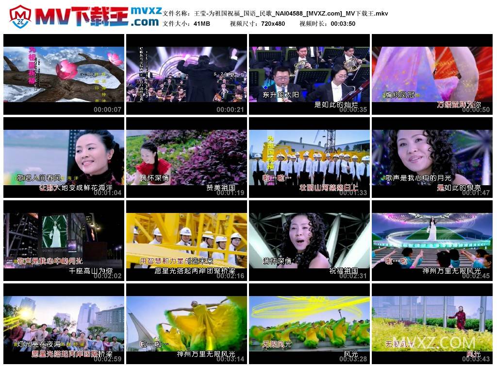 王莹-为祖国祝福_国语_民歌_NAI04588